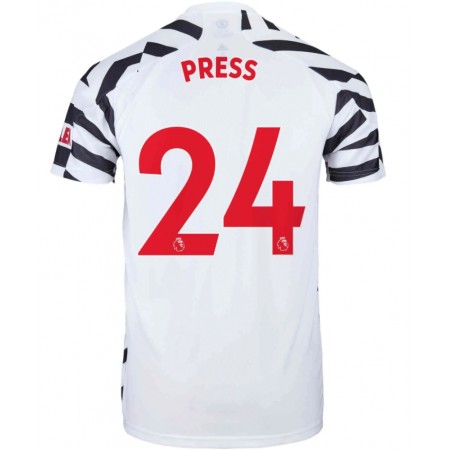 Billige Fotballdrakter Manchester United Christen Press 24 Tredjedraktsett 2020/21 Kortermet